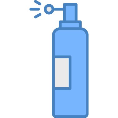 Sprey kutu ikonu. Web için sprey kutu ikonlarının özet çizimi