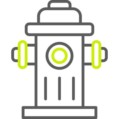 robot. Web simgesi basit illüstrasyon