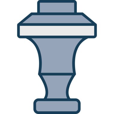 fıskiye ikonu vektör illüstrasyonu