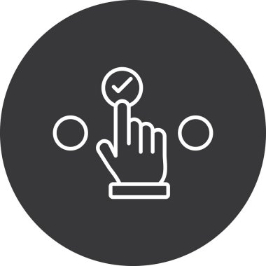 seo modern simgesinin vektör illüstrasyonu