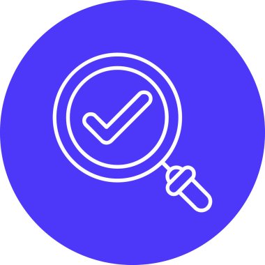 İşaretleme simgesinin vektör illüstrasyonu