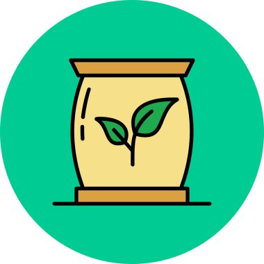 vazo simgesi vektör illüstrasyonu