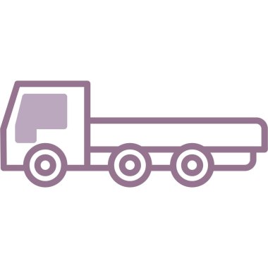 kamyon simgesi çizimi