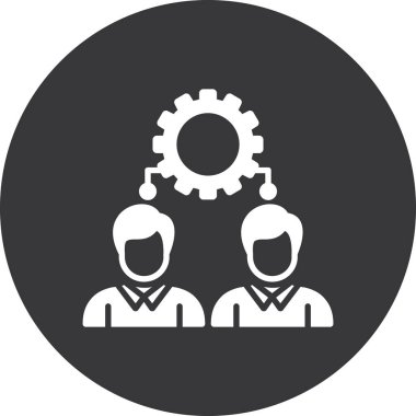 iş simgesi, vektör resimleme