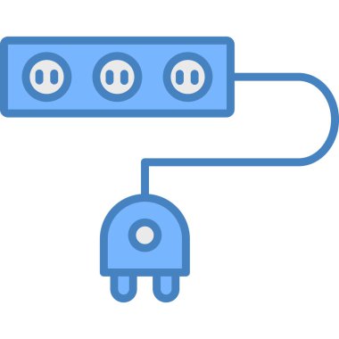 usb simge vektör illüstrasyonu