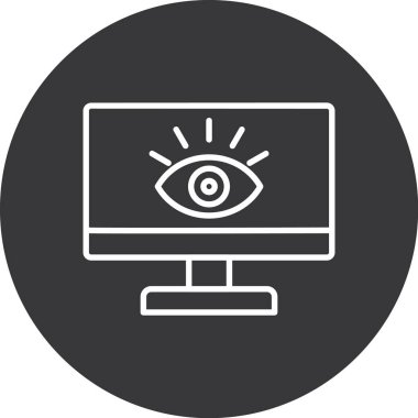 Web güvenlik simgesi vektörü