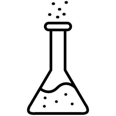 matara kimyasal ikonu, taslak biçimi