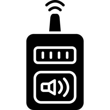 Wi-fi yönlendirici vektör çizimi, basit tasarım