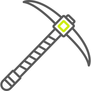 Modern bıçak ikonunun vektör illüstrasyonu