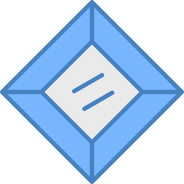 doldurulmuş zarf harf vektör simgesi - özet biçimi