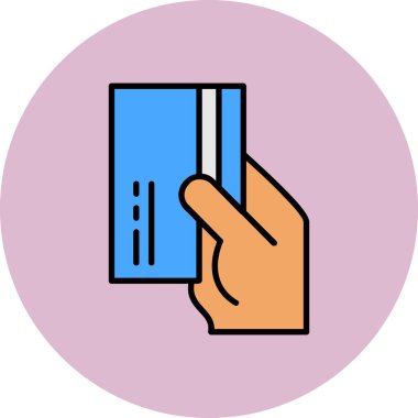 el simgesi vektör illüstrasyonu