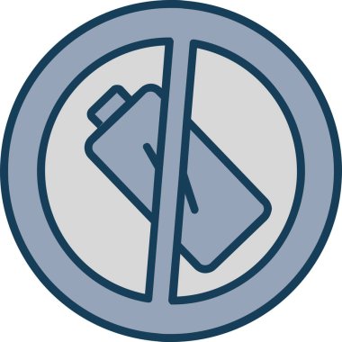 Bir gaz simgesinin vektör illüstrasyonu