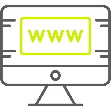 tarayıcı web tarayıcı vektör simgesi