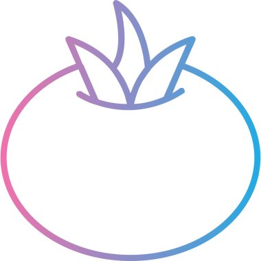 Taze meyve. Web simgesi basit illüstrasyon