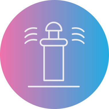 Modern bir simgenin vektör illüstrasyonu