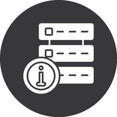 veri depolama vektörü simgesi