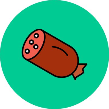 Bomba simgesi vektör illüstrasyonu