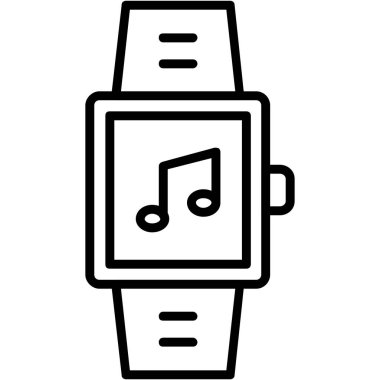 müzik aygıtı vektör illüstrasyonu