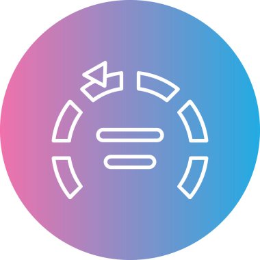 Seo simgesinin vektör illüstrasyonu