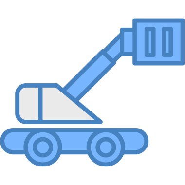 Kazıcı. Web simgesi basit illüstrasyon