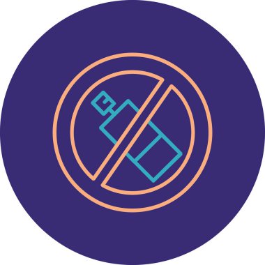 vektör sigara Simgesi illüstrasyonu