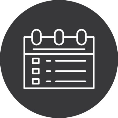 Dosya simgesinin vektör illüstrasyonu