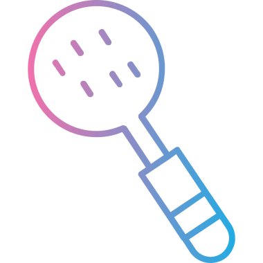 Raket. Web simgesi basit illüstrasyon