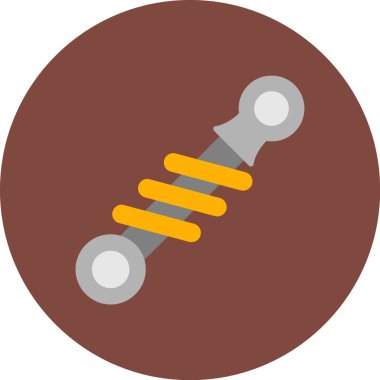 Tek bir simgenin vektör illüstrasyonu