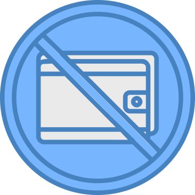 Beyaz arkaplanda giriş vektörü çizimi yok