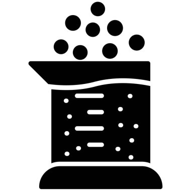 Gıda ve içecek Web ikonu vektör illüstrasyonu