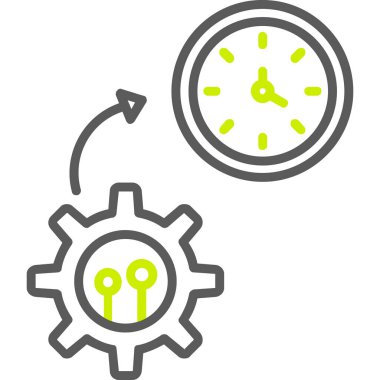 Vites saati. Web simgesi