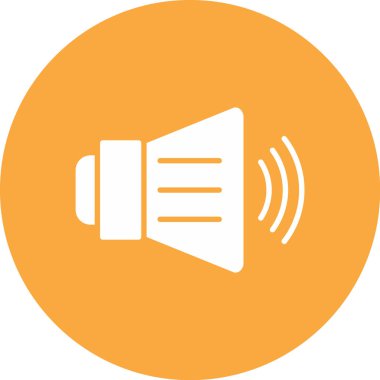 dış hatlar biçiminde ses hoparlörü sesi simgesi