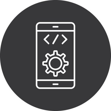 cep telefonu vektör hattı