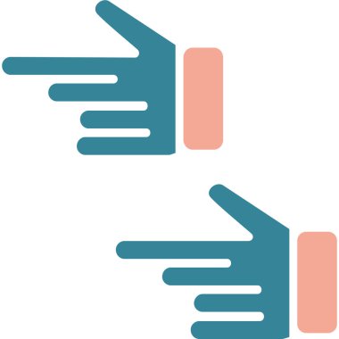 El sıkışma jesti el simgesi