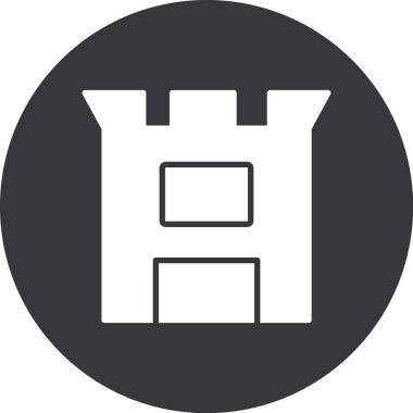 Modern simge şablon tasarımının illüstrasyon vektörü grafiği