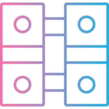Müzik simgesinin vektör illüstrasyonu