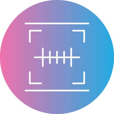 Modern b 'nin vektör illüstrasyonu spor ikonundan yoksun