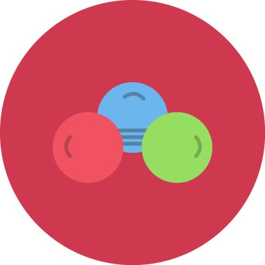 Bowling vektör simgesi modern illüstrasyon