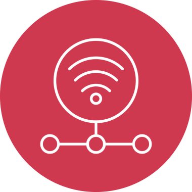 wifi simgesi vektör illüstrasyonu