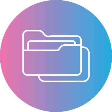 Dosya. Web simgesi basit illüstrasyon