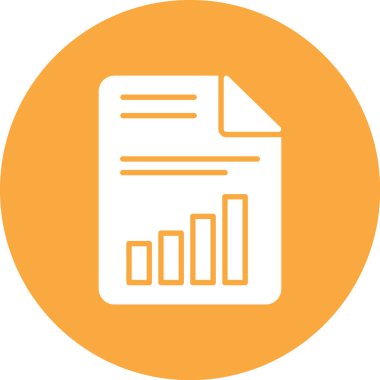 Dosya biçim simgesinin vektör illüstrasyonu