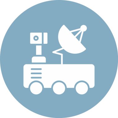 televizyon vektör simgesi, modern biçim