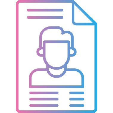 avatar simgesi vektör illüstrasyonu