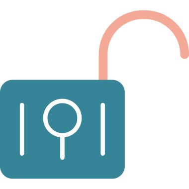 Basit vektör illüstrasyon çantası