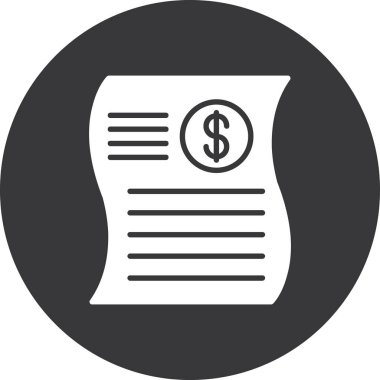 Dolar vektör simgesi tasarımı