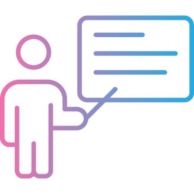 İletişim. Web simgesi basit illüstrasyon