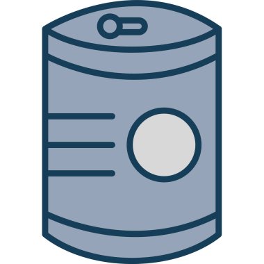 Fıçı. Web simgesi basit illüstrasyon