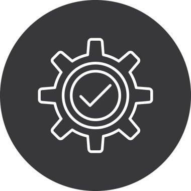 Vektör dişli simge tasarlamak