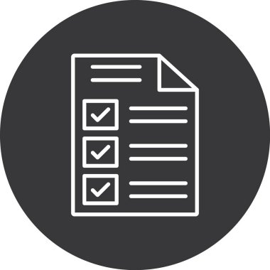 Dosya simgesinin vektör illüstrasyonu