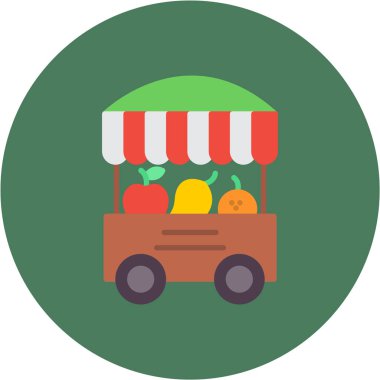 yemek vektör simgesi, modern biçim